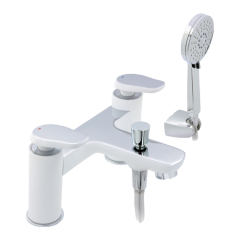 Gervasi Bath Shower Mixer Chrome/Chrome