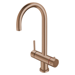 Copper Hot Water Tap & Filter 