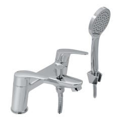 Lujo - Bath Shower Mixer With Shower Kit